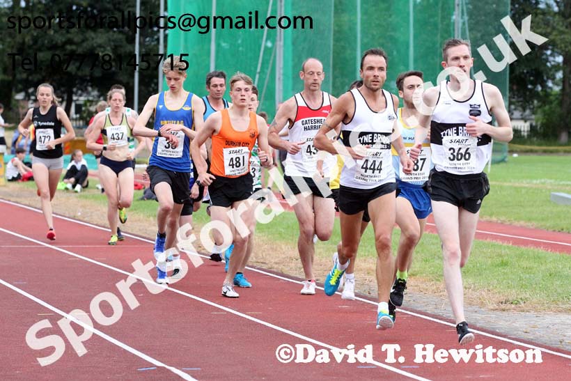 Graded 3000 metres, North East Grand Prix, Monkton, Jarrow. Photo: David T. Hewitson/Sports for All Pics